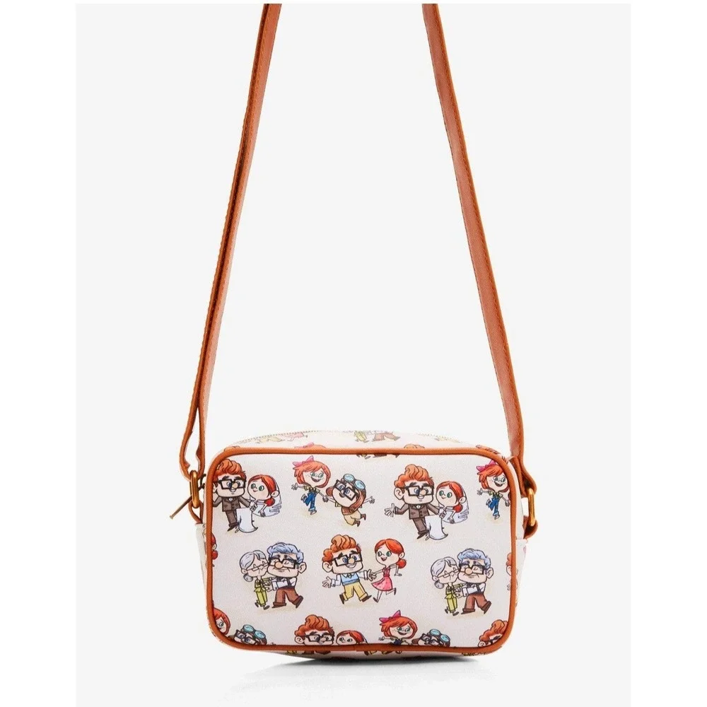 NEW! Loungefly Disney Pixar Up‎ Carl and Ellie Crossbody Bag Purse